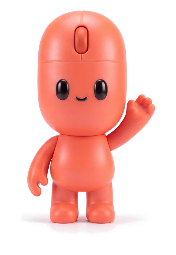 Nubbin waving hello